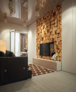 Фото antowka 2 250x300 - Дизайн интерьера 2-х комнатной квартиры